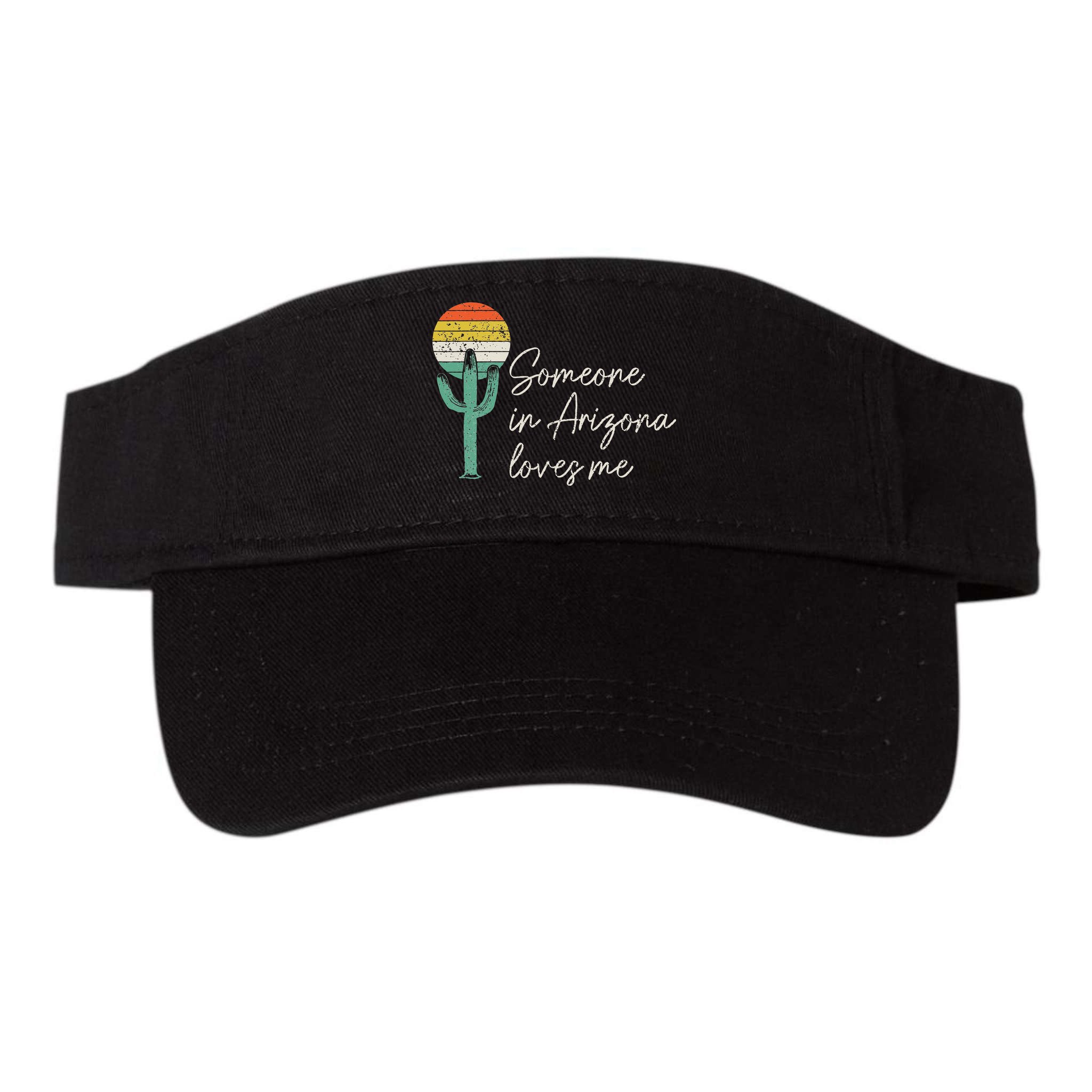Someone In Arizona Loves Me Cactus AZ Vintage Visor
