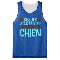 Sorry I Am Late I Saw A Dog Cute Gift Mesh Reversible Basketball Jersey Tank