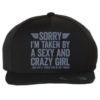 Sorry IM Already Taken Wool Snapback Cap