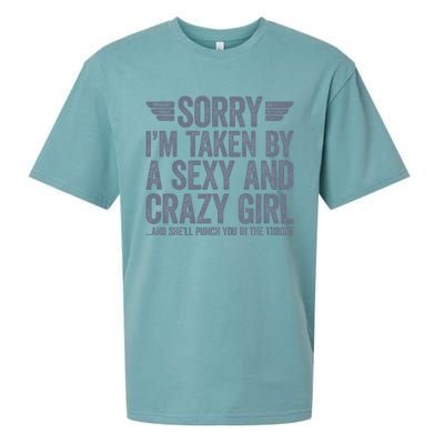 Sorry IM Already Taken Sueded Cloud Jersey T-Shirt