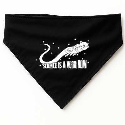 Science Is A Verb Now USA-Made Doggie Bandana