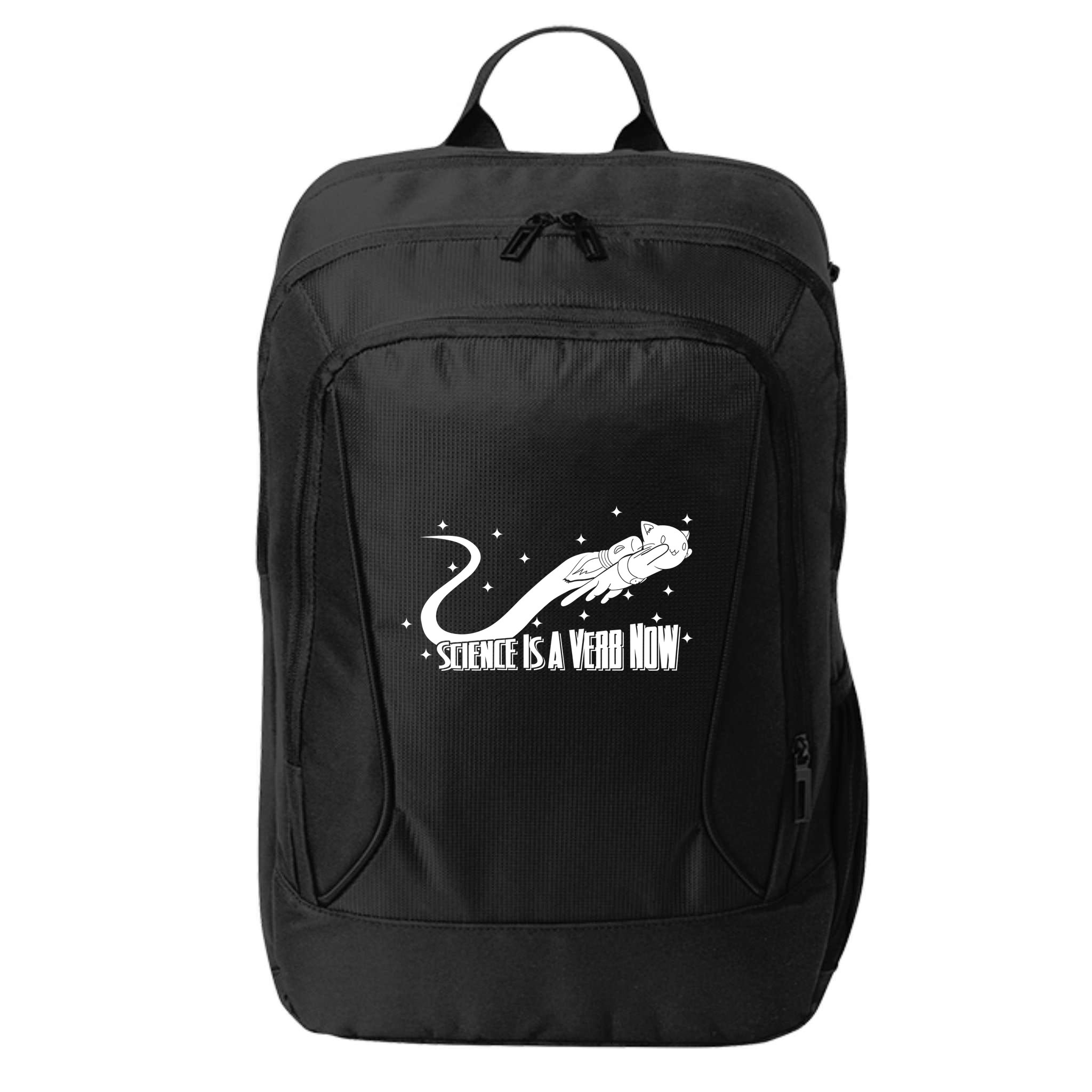 Science Is A Verb Now City Backpack