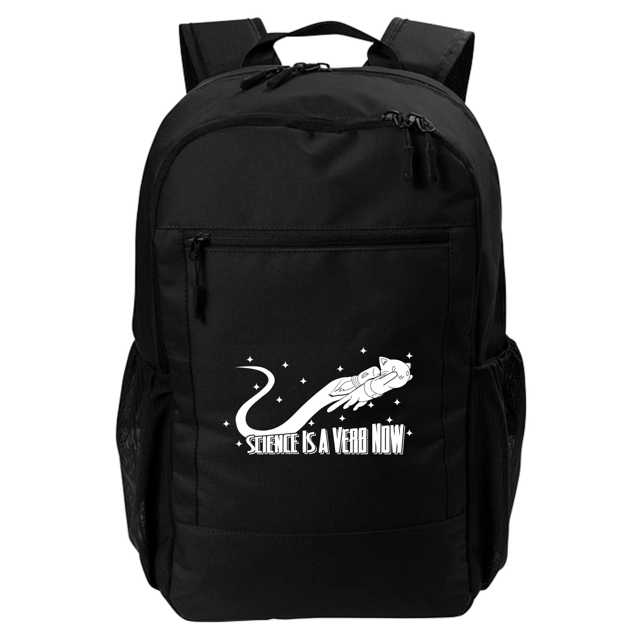 Science Is A Verb Now Backpack