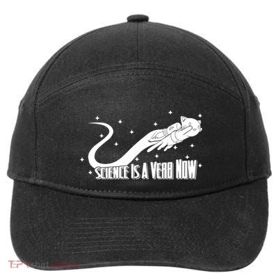 Science Is A Verb Now 7-Panel Snapback Hat