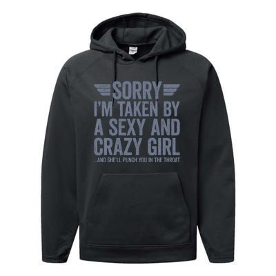 Sorry IM Already Taken Performance Fleece Hoodie