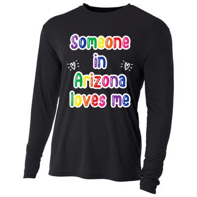 Someone In Arizona Loves Me Cooling Performance Long Sleeve Crew