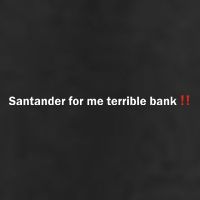 Santander Is A Terrible Bank Adult Drive Performance Visor