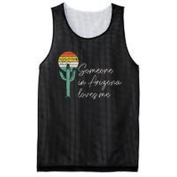 Someone In Arizona Loves Me Cactus AZ Vintage Mesh Reversible Basketball Jersey Tank