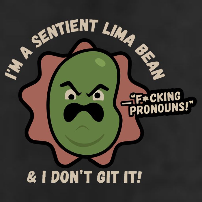 Spawnonme IM A Sentient Lima Bean And I DonT Git It Knit Cap Winter Beanie