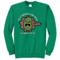 Spawnonme IM A Sentient Lima Bean And I DonT Git It Sweatshirt