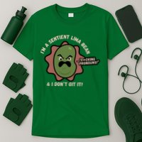 Spawnonme IM A Sentient Lima Bean And I DonT Git It T-Shirt