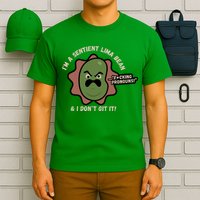 Spawnonme IM A Sentient Lima Bean And I DonT Git It T-Shirt