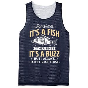 Sometimes ItS A Fish Funny Fishing & Angler Joke Gift Mesh Reversible Basketball Jersey Tank