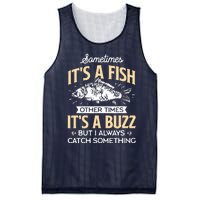 Sometimes ItS A Fish Funny Fishing & Angler Joke Gift Mesh Reversible Basketball Jersey Tank