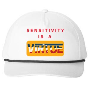 Sensitivity Is A Virtue Tshirt Snapback Five-Panel Rope Hat