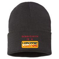 Sensitivity Is A Virtue Tshirt Sustainable Knit Beanie