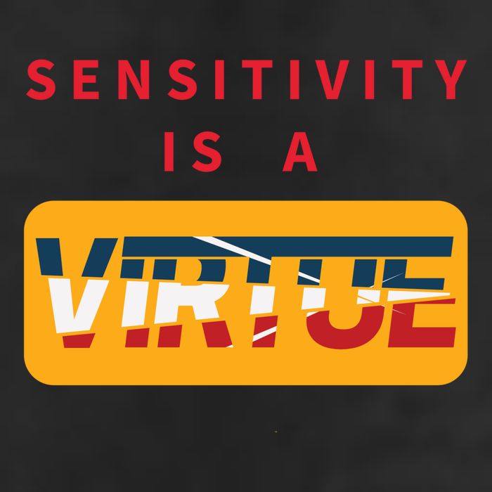 Sensitivity Is A Virtue Tshirt 25L Jumbo Tote