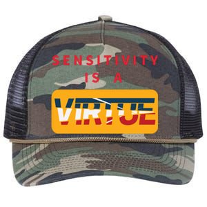 Sensitivity Is A Virtue Tshirt Retro Rope Trucker Hat Cap