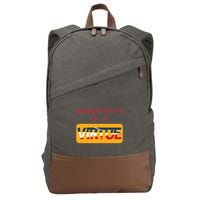 Sensitivity Is A Virtue Tshirt Cotton Canvas Backpack