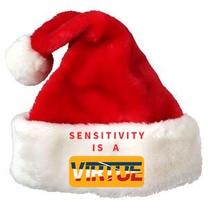 Sensitivity Is A Virtue Tshirt Premium Christmas Santa Hat