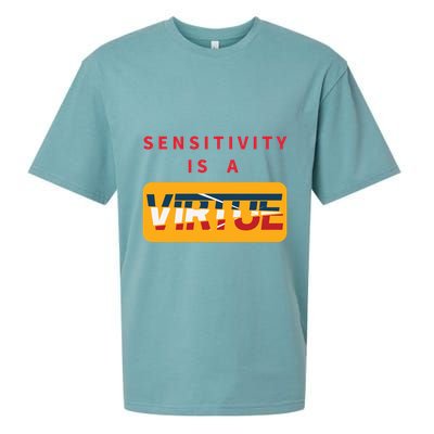 Sensitivity Is A Virtue Tshirt Sueded Cloud Jersey T-Shirt