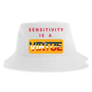 Sensitivity Is A Virtue Tshirt Sustainable Bucket Hat