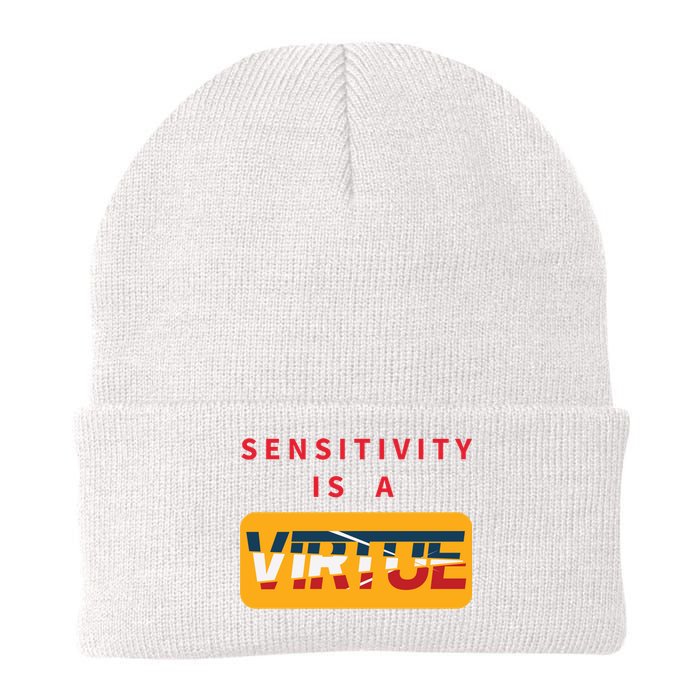 Sensitivity Is A Virtue Tshirt Knit Cap Winter Beanie