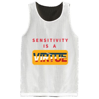 Sensitivity Is A Virtue Tshirt Mesh Reversible Basketball Jersey Tank