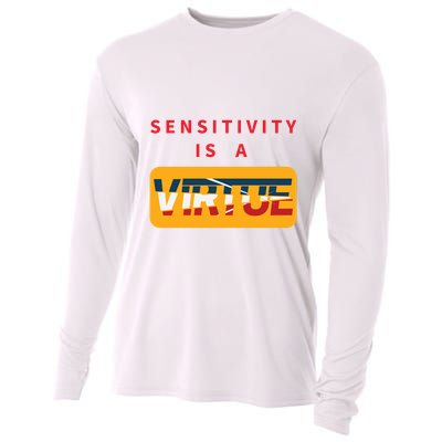 Sensitivity Is A Virtue Tshirt Cooling Performance Long Sleeve Crew