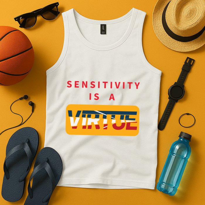 Sensitivity Is A Virtue Tshirt Tank Top