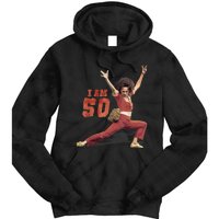 Sally I Am 50 Vintage Fifty Years Old 50th Birthday Tie Dye Hoodie