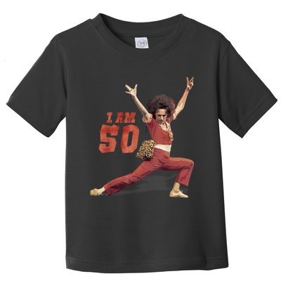 Sally I Am 50 Vintage Fifty Years Old 50th Birthday Toddler T-Shirt