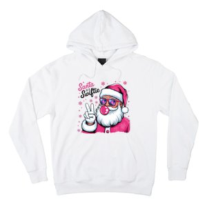 Santa Is A Taylor Lover Funny Christmas Holiday Santa Claus Hoodie