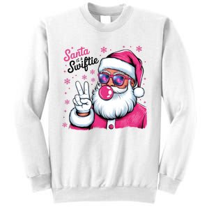 Santa Is A Taylor Lover Funny Christmas Holiday Santa Claus Sweatshirt