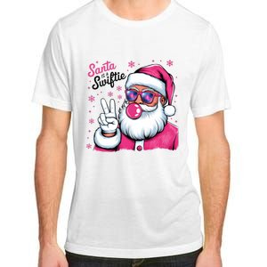 Santa Is A Taylor Lover Funny Christmas Holiday Santa Claus Adult ChromaSoft Performance T-Shirt