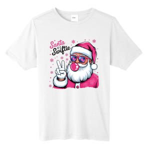 Santa Is A Taylor Lover Funny Christmas Holiday Santa Claus Tall Fusion ChromaSoft Performance T-Shirt