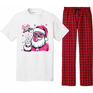 Santa Is A Taylor Lover Funny Christmas Holiday Santa Claus Pajama Set