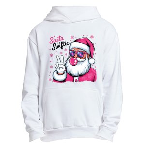 Santa Is A Taylor Lover Funny Christmas Holiday Santa Claus Urban Pullover Hoodie