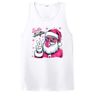 Santa Is A Taylor Lover Funny Christmas Holiday Santa Claus PosiCharge Competitor Tank