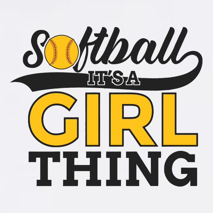 Softball ItS A Girl Thing Adult Drive Performance Visor