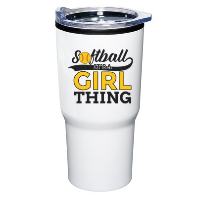 Softball ItS A Girl Thing Tumbler