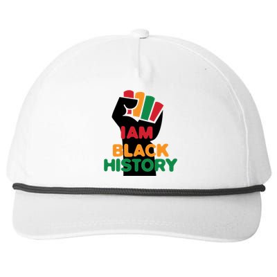 Strong I Am Black History For Juneteenth Day Gift Snapback Five-Panel Rope Hat