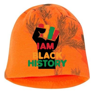 Strong I Am Black History For Juneteenth Day Gift Kati - Camo Knit Beanie