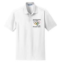 Skateboarding Is A Crime Not An Sport Dry Zone Grid Polo