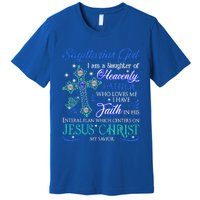 Sagittarius I Am A Daughter Of Heavenly Jesus Christ Gift Premium T-Shirt