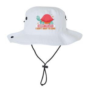 Sorry I Am Too Late I Want Not Come Tortoise Great Gift Legacy Cool Fit Booney Bucket Hat