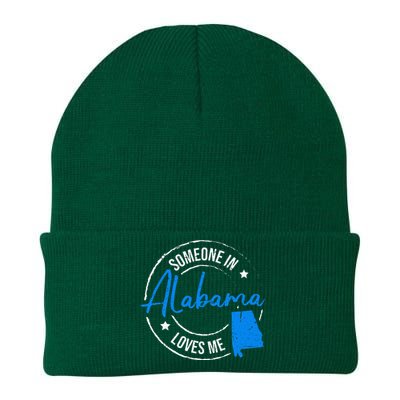 Someone In Alabama Loves Me Alabama Knit Cap Winter Beanie