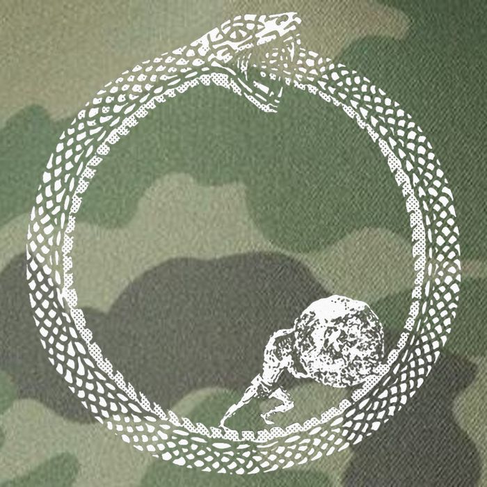 Sisyphus In An Ouroboros Snake Legacy Tie Dye Trucker Hat