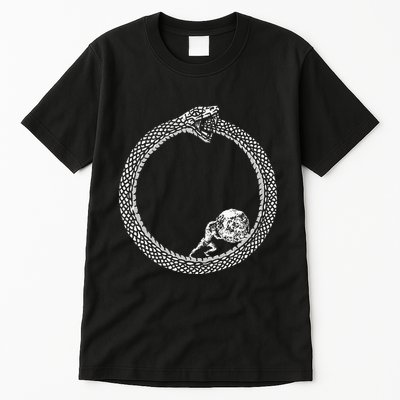 Sisyphus In An Ouroboros Snake Tall T-Shirt