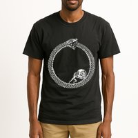 Sisyphus In An Ouroboros Snake Tall T-Shirt